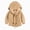 A46-Beige, variant on Childrens Hooded Jacket Boys and Girls Fall Winter Fleece Lined and Thickened Casual Fashionable Jacket 6-12 Months 12-24 Months 2T 3T 4T 5T 6T 7T 8T Children Navy,5-6 Years