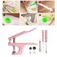 thumbnail image 5 of DIY Craft Snap Fastener Pliers Snaps Installation Hand Tools for Sewing Crafting Diaper Bibs Replacing Repairing Pink, 5 of 10