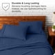 thumbnail image 5 of Bare Home Juego de Fundas de Almohada Colección Premium 1800, Doble Cepillado, Ultra Suave, Tamaño Estándar, Azul Oscuro, 2 Unidades, 5 of 7