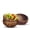 Natural (3pcs), variant on Innovative Life Coconut Shell Bowls, 3 Pack Polished Handcrafted Serving Bowls, Decorative Reusable Coconut Vessels