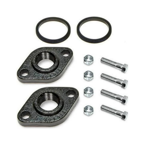 Grundfos 519601 Cast Iron Flange Set for UP Series Circulator Pumps - 3/4" NPT