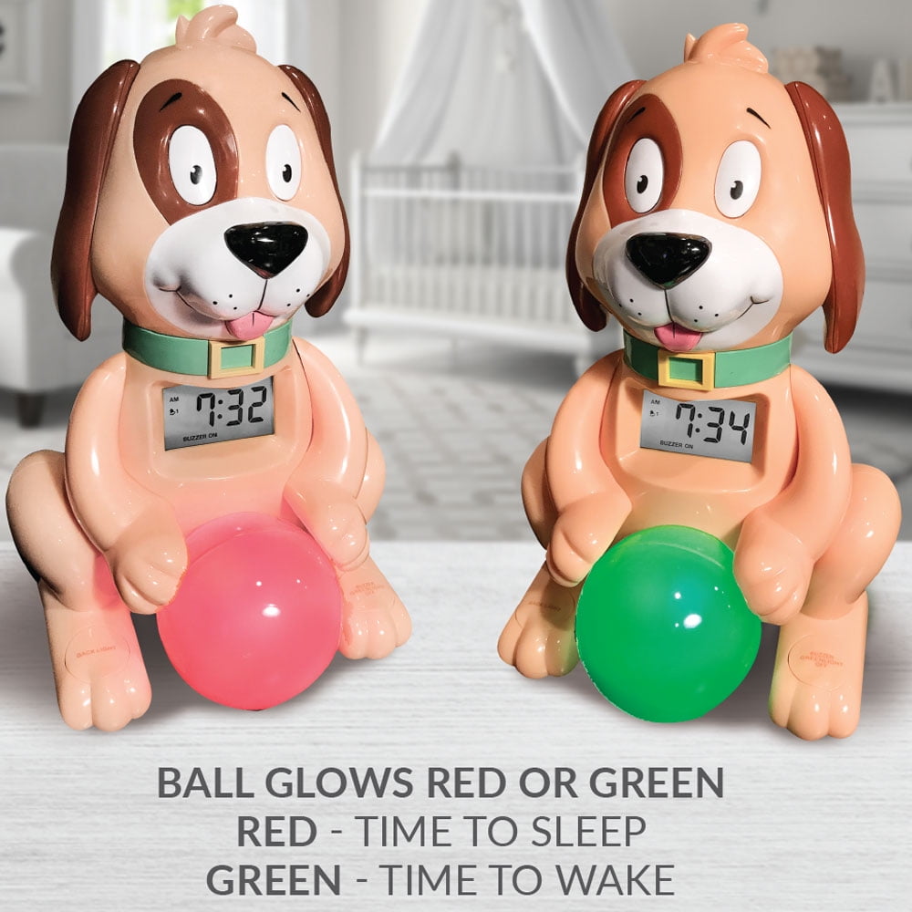 Big Red Rooster BRRC105 Sleep Training Alarm Clock for Kids | Plug in Kids Alarm