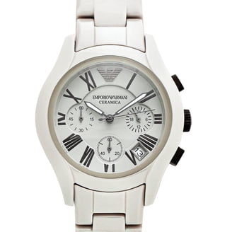 WATCH ARMANI CERAMIC WHITE MEN AR1403 - Walmart.com