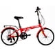 thumbnail image 1 of Bicicleta Plegable R20 roja BikeON Modelo viento, 1 of 6