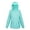 Aruba Blue, variant on Regatta Womens Corinne IV Packable Waterproof Raincoat Jacket