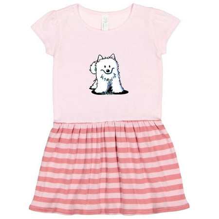 

Inktastic Eskimo Cutie Pie (for Lights) Gift Toddler Girl Dress