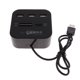 thumbnail image 2 of 3 Puertos Micro USB Hub USB Splitter All en Lector de Tarjetas USB 2.0 USB Hub Combo Negro Baoblaze ABS USB Hub, 2 of 8