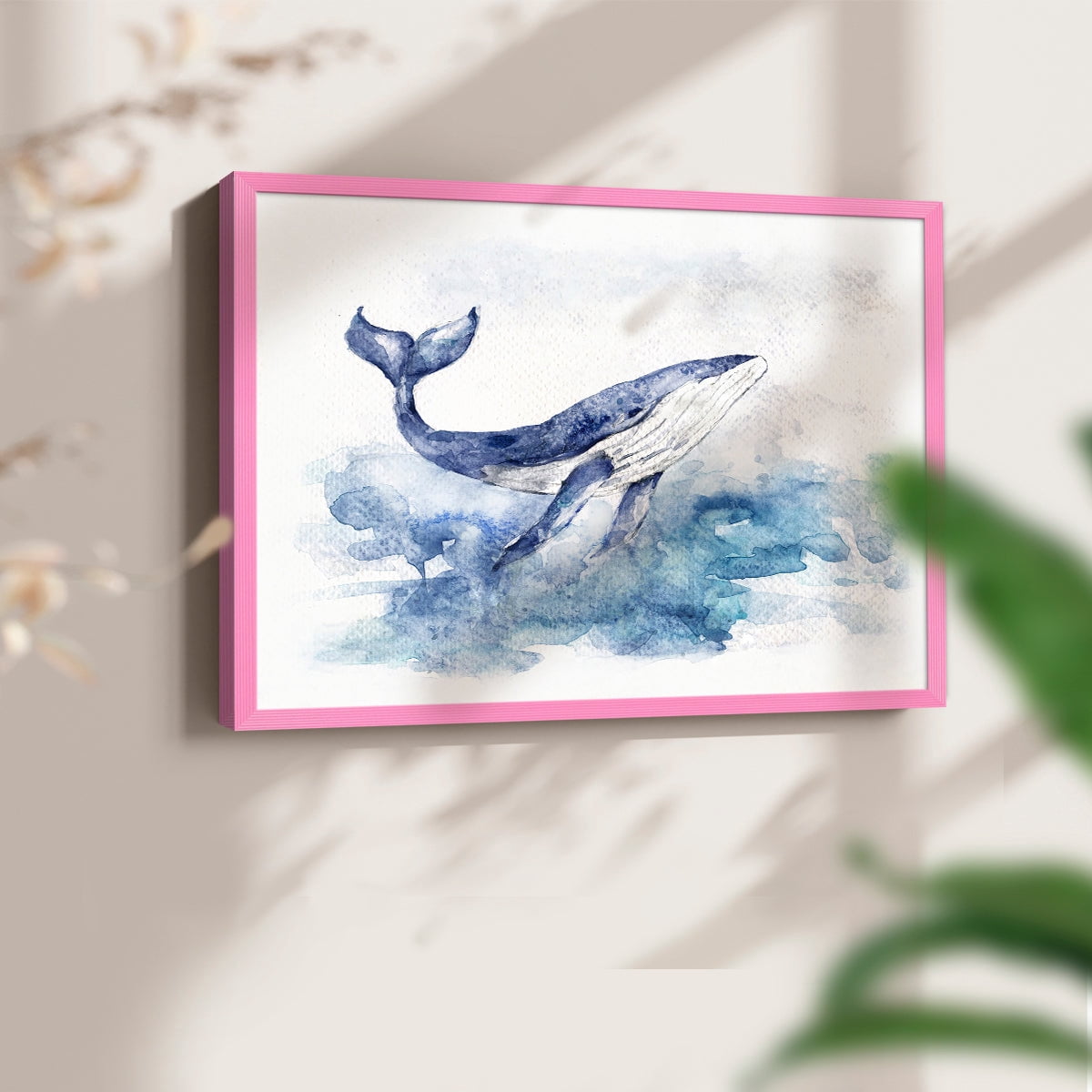 Beautiful Breach by Sally Swatland - Restickable Framed Giclée Print