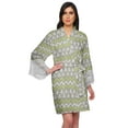 thumbnail image 1 of Moomaya Cotton Robes For Women Lightweight Printed Short Bridesmaid Robes, 1 of 6