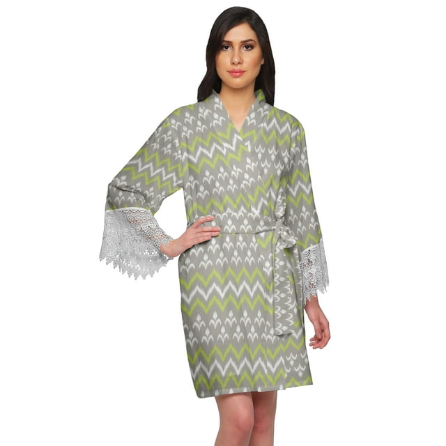 Moomaya Robes en Coton pour Femmes Légères Imprimées Courtes Robes de Demoiselle d'Honneur