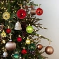 thumbnail image 3 of Adornos navideños, juego de adornos para árbol de Navidad, adornos decorativos irrompibles para colgar en forma de bola para árbol de Navidad, adornos navideños a granel para decoración de mesas, 3 of 5
