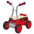 thumbnail image 2 of Hape Petit Rider Rouge en Bois Coffre-Fort pour Tout-Petits et Enfants 4 Roues (2 Pack), 2 of 7