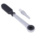 thumbnail image 3 of Llave de trinquete de acero al carbono, juego de llaves para válvula de radiador, mango de trinquete, llave escalonada, llave para radiador escalonada, muy recomendable, 3 of 8