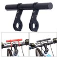 thumbnail image 4 of Eigraketly Extensor de manillar de bicicleta con abrazaderas dobles, soporte de extensión para teléfono, marco de patinete, fibra de carbono negra Type2 NO2 Eigraketly OD020549-02B, 4 of 6