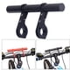 thumbnail image 4 of Naiovety Extensor de manillar de bicicleta con abrazaderas dobles soporte de extensión estante de montaje Universal al aire libre ciclismo de Ciclismo Negro Fibra de carbon Naiovety OD020549-02B, 4 of 6