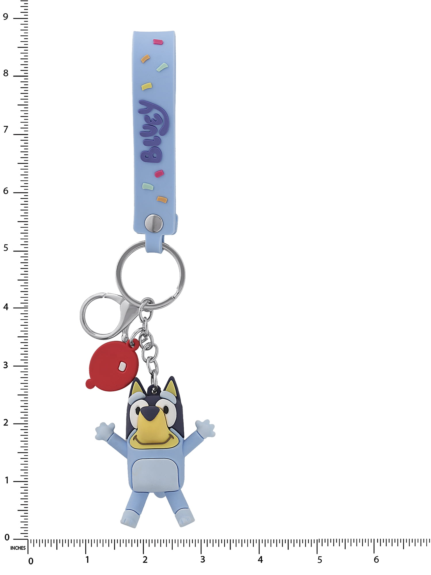 Bluey 3D Keychain Charm
