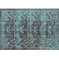thumbnail image 1 of Ahgly Company Indoor Rectangle Persian Light Blue Traditional Area Rugs, 4' x 6', 1 of 4