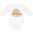 thumbnail image 3 of Inktastic Thanksgiving Little Sweet Potato Boys or Girls Long Sleeve Baby Bodysuit, 3 of 5
