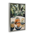 thumbnail image 4 of Stupell Industries Coffee Time Among Plants Food & Beverage Painting Gray Floater Framed Canvas Art Print Wall Art, 21 x 31, 4 of 10