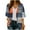 ZA-Navy cardigans women, variant on Nfurl Womens Lightweight Cardigans Trendy Bohp Floral Printed 3/4 Length Sleeve Thin Open Front Shrugs Cardigans Green,S