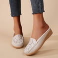thumbnail image 2 of Willtoo Orthopedic Dress Shoes for Women Arch Support Work Shoes Wide Non Slip Slip on Work Shoes Knitted Mesh Stretch Comfortable 2026 New Foam Shoes, 2 of 6