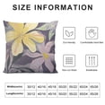 thumbnail image 5 of BANET Abstract Throw Pillow Covers Aesthetic Floral Pillow Cases Pastel Decorative Cushion Covers for Sofa Couch Living Room 24x24in, 5 of 5