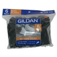 thumbnail image 2 of Gildan Adult Platinum Mens 6 Pack Moisture Wicking No Show Socks Grey 10-13, 2 of 2
