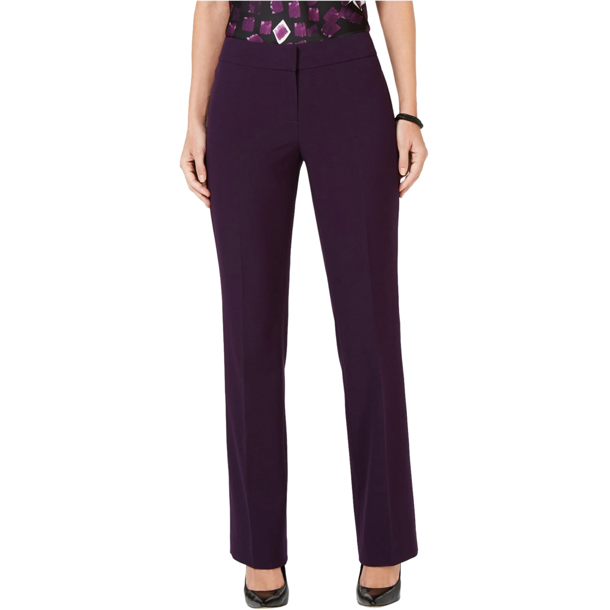 Nine West - Nine West Womens Stretch Casual Trouser Pants - Walmart.com ...