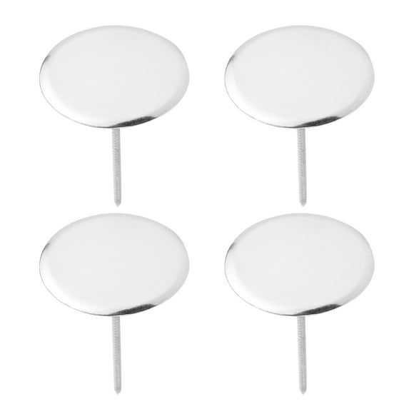 4 piezas de acero inoxidable para repostería, base calefactora para decoración de flores, uñas, pasteles y cupcakes (largo, diámetro 5 cm)
