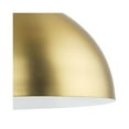 thumbnail image 5 of Perimeter Collection One-Light Brushed Gold Mid-Century Modern Pendant with metal Shade, 5 of 11