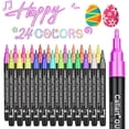 thumbnail image 1 of Juego de bolígrafos con purpurina Caliart Easter Basket Essentials, 24 colores, 1 of 7
