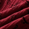 thumbnail image 5 of FYEGRE Festive Holiday Themed Cartoon Print Long Sleeve Top and Pant Pajama Set for Girls Comfortable Sleepwear Outfit Red 6-7 Years, 5 of 8