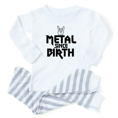 

CafePress - Metal Since Birth - Toddler Long Sleeve Pajama set
