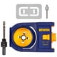 thumbnail image 1 of Kit de instalación de cerradura de puerta IRWIN bimetálico ajustable azul, 1 of 4