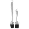 thumbnail image 2 of Home Supplies,2Pcs/Set Stainless Steel Oil Cooking Tools Silicone Brush Unbeatable Value, 2 of 14