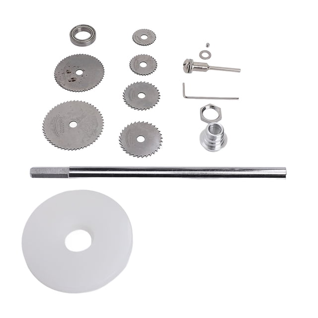 Cortador De Tubos Interior Guía De Profundidad Ajustable Vástago Hexagonal Cuchillas HSS Para Tubos De Plástico PVC, Con 6 Hojas De Sierra De 22 Mm A 50 Mm