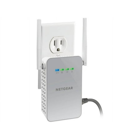 NETGEAR - Powerline AC1000 Wi-Fi Access Point and Adapter - White