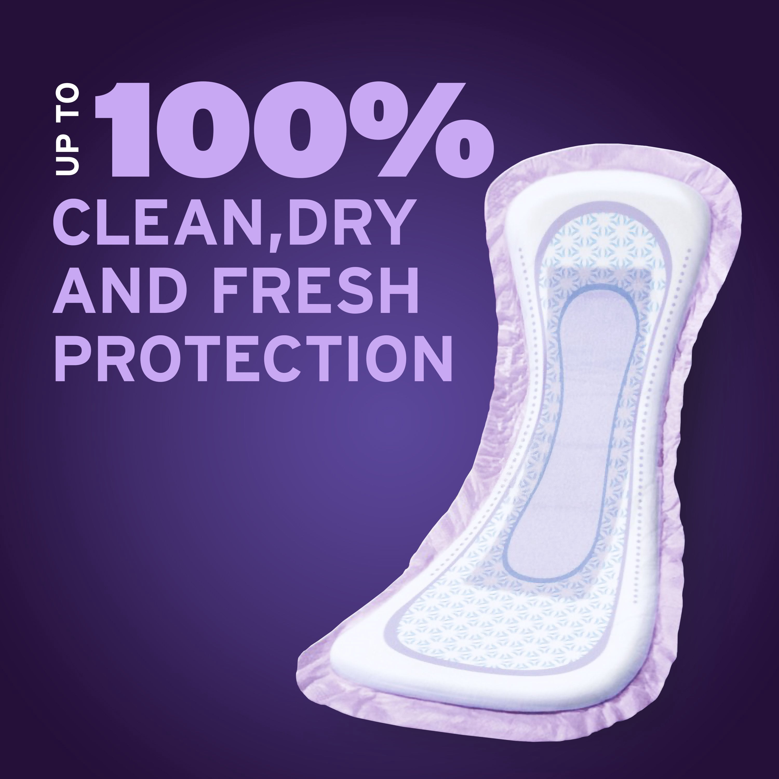 Poise Extra-Coverage Incontinence & Postpartum Pads - 8 Drop Overnight - 22 ct (Packaging May Vary)