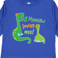 thumbnail image 4 of Inktastic My Memaw Loves Me Grandson Dinosaur Boys Long Sleeve Toddler T-Shirt, 4 of 5