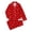 Red, variant on Utoimkio Fall Winter Christmas Pajamas Set for Women Long Sleeve Snowflake Print Button Down Shirts and Elastic Waisted Pajama Pants Sets Christmas Home Loungewear Soft Comfy Sleepwear Set