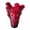Dark Purple, variant on guohui Burner Modern 2 in 1 Centerpieces Crystal Vase for Table Indoor Colorful