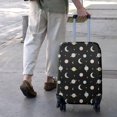 thumbnail image 3 of Black Planet Moon Pattern Luggage Cover Fashion Suitcase Cover Baggage Covers Fit 25-28 Inch Luggage (Go Travel), 3 of 5