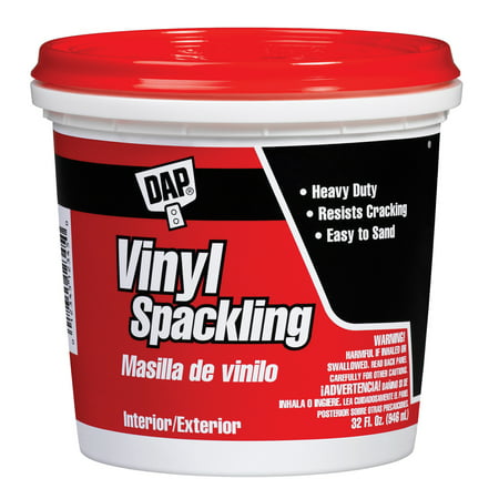 DAP 12132 1 qt. White Vinyl Spackling