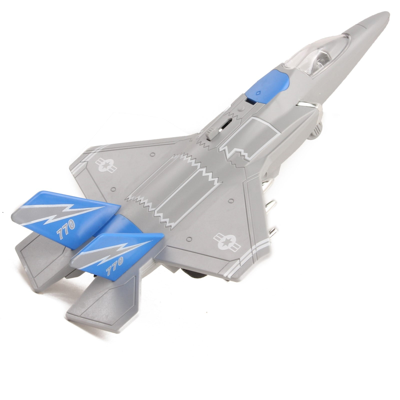 KIDS ARMY FIGHTER JET WITH LIGHTS AND SOUNDS MILITARY ACTION ADVENTURE TOY 