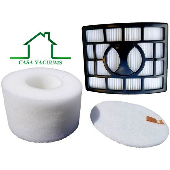 Shark Rotator Powered Lift-Away Speed    DuoClean Foam, Felt & HEPA Filter Bundle Fits NV680, NV681, NV682, NV683, NV800, NV801, NV803, UV810 Vacuums, OEM part # XFF680 XHF680