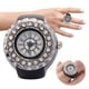 thumbnail image 4 of Reloj de Anillo, Reloj de Anillo de Cuarzo para Dado, Relaj Con Anillo de Dedo, Decoración de Diamantes de Imitaciónrantes, Relaj de Anillo de Cuarzo, Anillo de Relaj para, 4 of 7