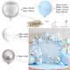 thumbnail image 3 of Kit de arco de guirnalda de globos dorados y azules burdeos para niños, decoración para fiestas de cumpleaños, baby shower, suministros para bodas, decoración con globos de látex, 3 of 5