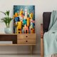 thumbnail image 5 of Qisvanset Geometric Pattern Canvas Print 12x16 Inch Living Room Decor, 5 of 8