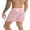 White, variant on Mens Heart Print Classic Soft Boxer Shorts Loose Sports Pants White L