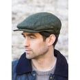 thumbnail image 2 of Mucros Weavers Men's 100% Wool Tweed Flat Kerry Flat Cap Made in Ireland, 2 of 6